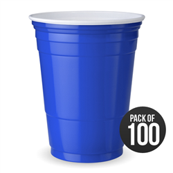 100 American Style Blue Solo Cups