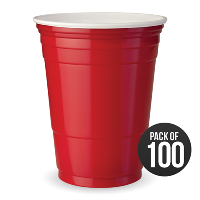 100 American Style Red Solo Cups