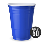 50 American Style Blue Solo Cups