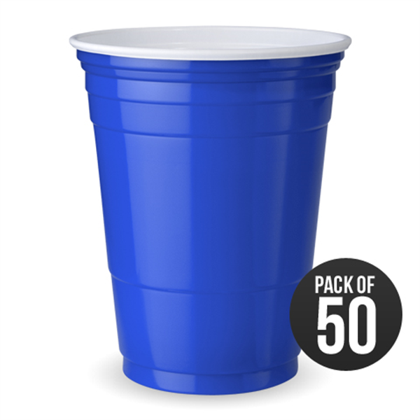 50 American Style Blue Solo Cups